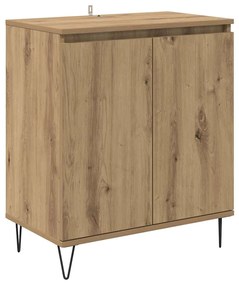 vidaXL Πλαϊνό γραφείο Artisan Oak 60 x 35 x 70 cm Επεξεργασμένο ξύλο