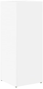 vidaXL Σχέδιο &amp; βάση αποθήκευσης Λευκό 25 x 24,5 x 64 εκ.