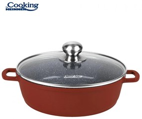 Heinner HR-JLG-J28JCR Βαθιά Κατσαρόλα από Αλουμίνιο 4.1lt / 28cm CALABRIA