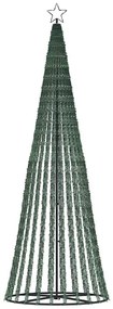 vidaXL Χριστουγεννιάτικο δέντρο LED 1028 LED πολύχρωμο 403 cm