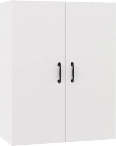 vidaXL Ντουλάπι Κρεμαστό Λευκό 69,5x34x90 εκ. από Επεξεργασμένο Ξύλο