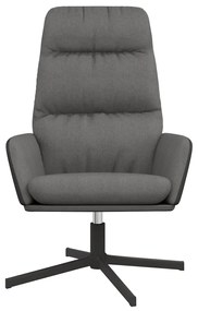 vidaXL Πολυθρόνα Relax Ανοιχτό Γκρι Υφασμάτινη