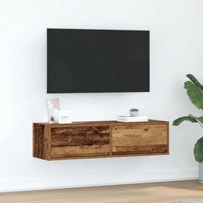 vidaXL Ντουλάπι TV Παλαιό ξύλο 100 x 31 x 25.5 εκ. Επεξεργασμένο ξύλο