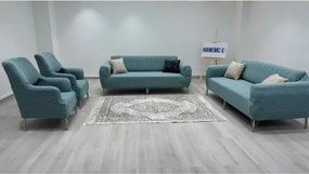 Stewehome Σετ καλύμματα καναπέ από πολυεστέρα και βαμβάκι με ριγέ σχέδιο 180x230 cm