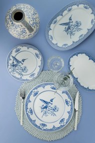 Dinner Set (26 Pieces) NNLB26YT880780 Blue
White