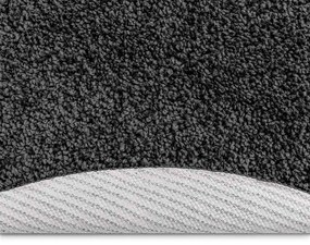 vidaXL Χαλί Σκούρο γκρι 120 x 120 cm Πολυπροπυλένιο