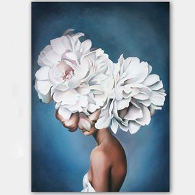Πίνακας Καμβάς 529TCR2113 70x100cm Multi Wallity Vertical Wood, Canvas