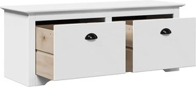 Πάγκος διαδρόμου vidaXL "BODO" Λευκό 114x40x45 cm