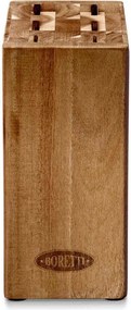 ΜΑΧΑΊΡΙΑ BORETTI, KNIFE BLOCK FSC ACACIA