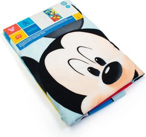 Παιδική Πετσέτα Θαλάσσης Microfiber (70x140) Dimcol Mickey 179 Sky Blue