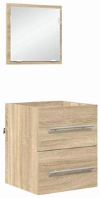 vidaXL Ντουλάπι Μπάνιου 41 x 38.5 x 48 cm Επεξεργασμένο ξύλο