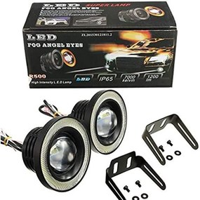 Προβολάκια ομίχλης/ημέρας R500 fog angel eyes 89mm