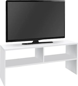 Έπιπλο τηλεόρασης Beirut Megapap χρώμα λευκό 80x30x40εκ.