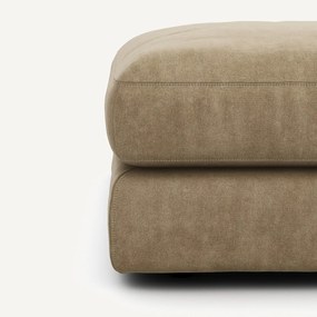 Υποπόδιο από βελούδο stonewashed, SKANDER