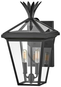 Φανάρι Απλίκα Φωτιστικό Τοίχου 2xE14 IP44 45cm Palma Elstead Lighting-HK-PALMA-M-BK-Μαύρο HK-PALMA-M-BK
