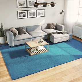 vidaXL Χαλί OVIEDO με Κοντό Πέλος Τιρκουάζ 240 x 340 εκ.