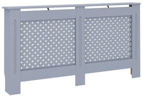 vidaXL Κάλυμμα Καλοριφέρ Ανθρακί 152 x 19 x 81,5 εκ. από MDF