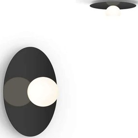 Φωτιστικό Τοίχου - Οροφής Bola Disc 12/4 10698 15,7x30,5cm Dim Led 390lm 6W Black Pablo Designs