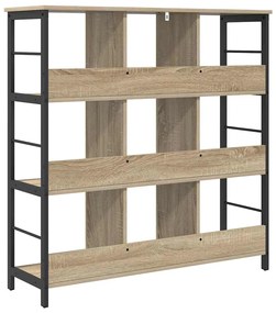 vidaXL Ράφι Βιβλίων Δρύς Sonoma 102 x 32 x 104,5 εκ.