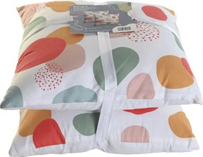 Σετ μαξιλαριών Home ESPRIT Τροπικό 45 x 8 x 45 cm (x2)