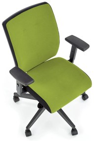 POP office chair, color: black / green DIOMMI V-NS-POP-FOT-ZIELONY