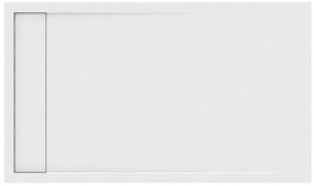 Ντουζιέρα Ορθογώνια Element ELEMENT-5 80x160x5,5cm White Karag 80 x160 Acrylic