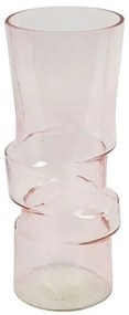Βάζο Arabella 013.797273 13,5x30cm Pink Glass