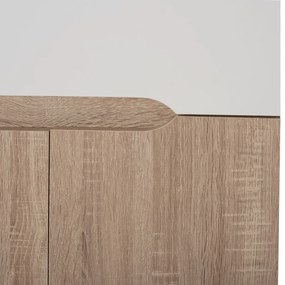 ΜΠΟΥΦΕΣ JOLENE HM2234.02 2 ΣΥΡΤΑΡΙΑ &amp; 4 ΠΟΡΤΕΣ SONAMA 120X40X80εκ. (1 Τεμμάχια)