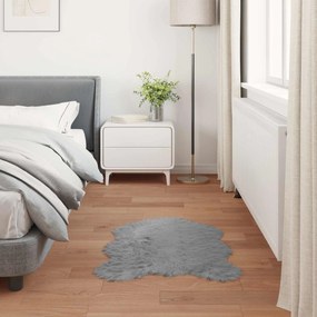 vidaXL Χαλί από τεχνητό πρόβειο δέρμα TAFALLA Γκρι 50 x 80 cm