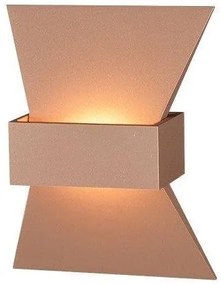 Απλίκα Φωτιστικό Τοίχου LED 6W 3000K Αλουμινίου ELEGANT 20Χ16Χ7CM ACA-ZD81166LEDGO-Χρυσό ZD81166LEDGO