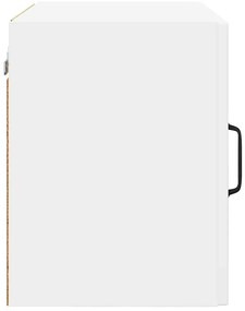 vidaXL Κρεμαστό ντουλάπι κουζίνας με ράφι Λευκό 50 x 31 x 40 εκ.