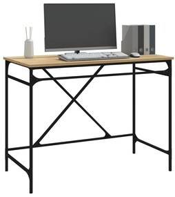 vidaXL Γραφείο Sonoma Δρυς 100 x 50 x 75 εκ. από Επεξεργασμένο Ξύλο