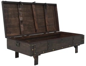 vidaXL Τραπεζάκι Σαλονιού σε Vintage Στιλ 120x55x35 εκ. Κόντρα πλακέ