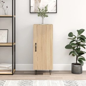 vidaXL Ντουλάπι Sonoma Δρυς 34,5x34x90 εκ. από Επεξεργασμένο Ξύλο