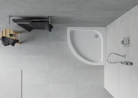 Mexen Rio ντους ημικυκλικό 90 x 90 cm, λευκό - 47109090