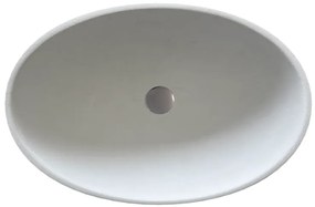 Sanitec Gaia 204 Νιπτήρας Συνθετικός Επικαθήμενος 46,5x15cm White