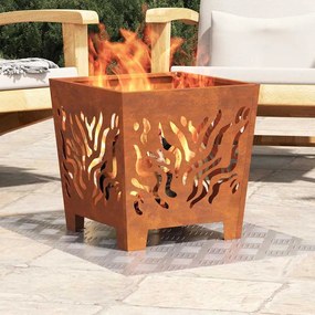 Σκαλοπάτι Ορθογώνιος 2 pcs Ασημί 60 x 40 cm Αλουμίνιο