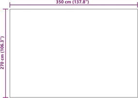 vidaXL Κουβέρτα Καμηλοπάρδαλη 350 x 270 εκ. Μαλλί