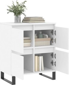 vidaXL Συρταριέρα Λευκή 60 x 35 x 70 εκ. από Επεξεργασμένο Ξύλο