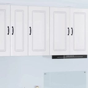 vidaXL Πάνελ πλυντηρίου πιάτων Kalmar Λευκό 40 x 31 x 80 εκ.