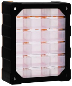 vidaXL Συρταριέρα Οργάνωσης με 18 Μεσαία Συρτάρια 38 x 16 x 47 εκ.