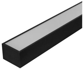 Γραμμικό Φωτιστικό Οροφής LED Αλουμίνιο H5,6 Φ150 Lumen-21-1505011-Μαύρο 21-1505011
