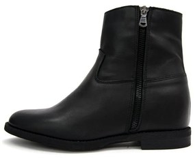 Μποτάκια/Low boots Once  LEATHER ANKLE BOOTS WOMEN