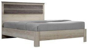 Κρεβάτι Olympus (Για Στρώμα 140x200cm) 123-000215 147,7x203x102cm Oak-Venge Ημίδιπλο