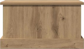 vidaXL Κουτί Αποθήκευσης Αρτισιανή Δρυς 30x50x28 εκ. Επεξ.Ξύλο
