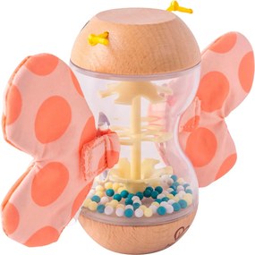 Hape Early Explorer Ξύλινη Κουδουνίστρα Πεταλούδα Rainmaker Robert