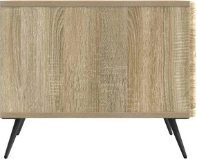 VidaXL Τραπεζάκι σαλονιού Sonoma Δρυς 49 x 50 x 40 εκ