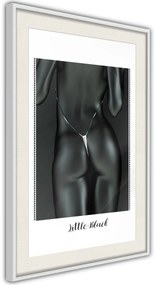 Αφίσα - Beauty of the Female Body - 20x30 - Μαύρο - Με πασπαρτού