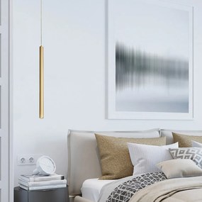 Φωτιστικό Οροφής Μονόφωτο LED Aca Fino RA31LEDP60GD Gold