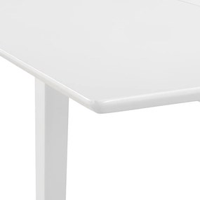 vidaXL Σετ Τραπεζαρίας 3 Τεμαχίων Λευκό από MDF